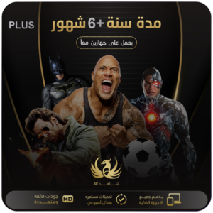 اشتراك سنة +6 شهور مجاناً الباقة العادية لجهازين